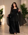 🖤 Black (কালো) থ্রি পিস 